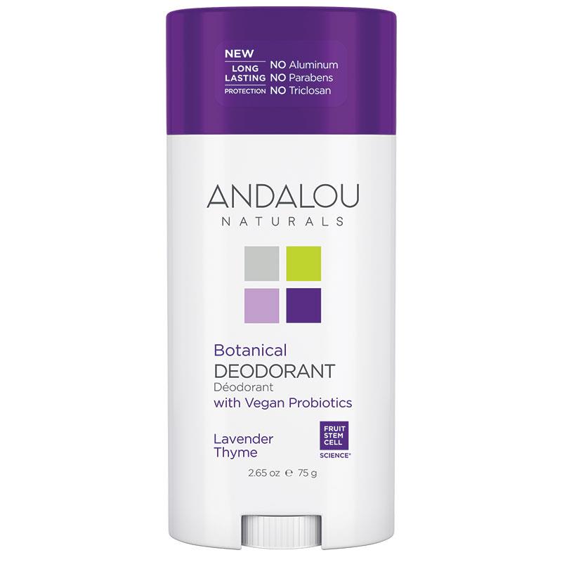 Andalou Lavender Thyme Solid Deodorant 75g