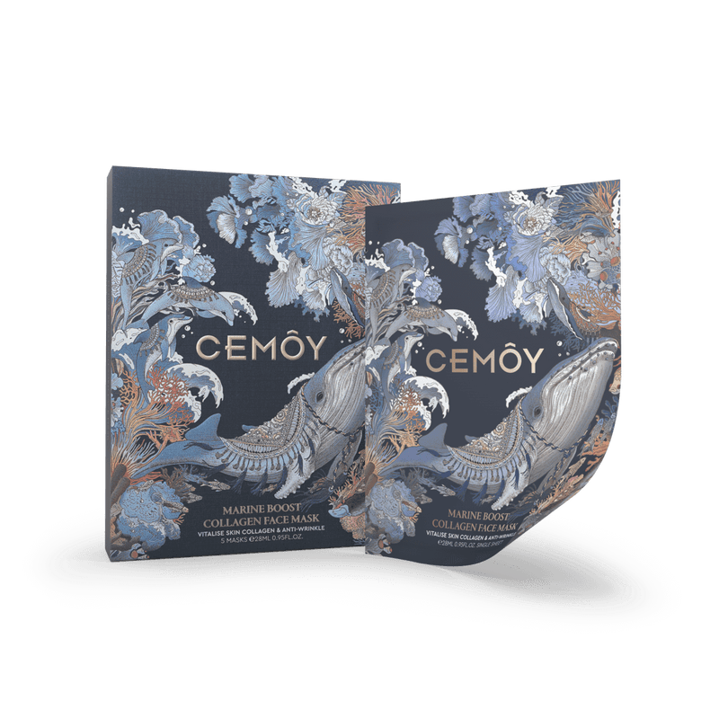 CEMÔY Marine Boost Collagen Face Mask 5 Pack
