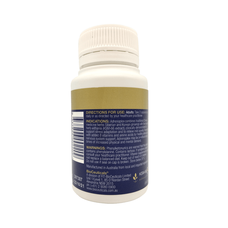 BioCeuticals Adrenoplex 60 Capsules - Vital Pharmacy Supplies