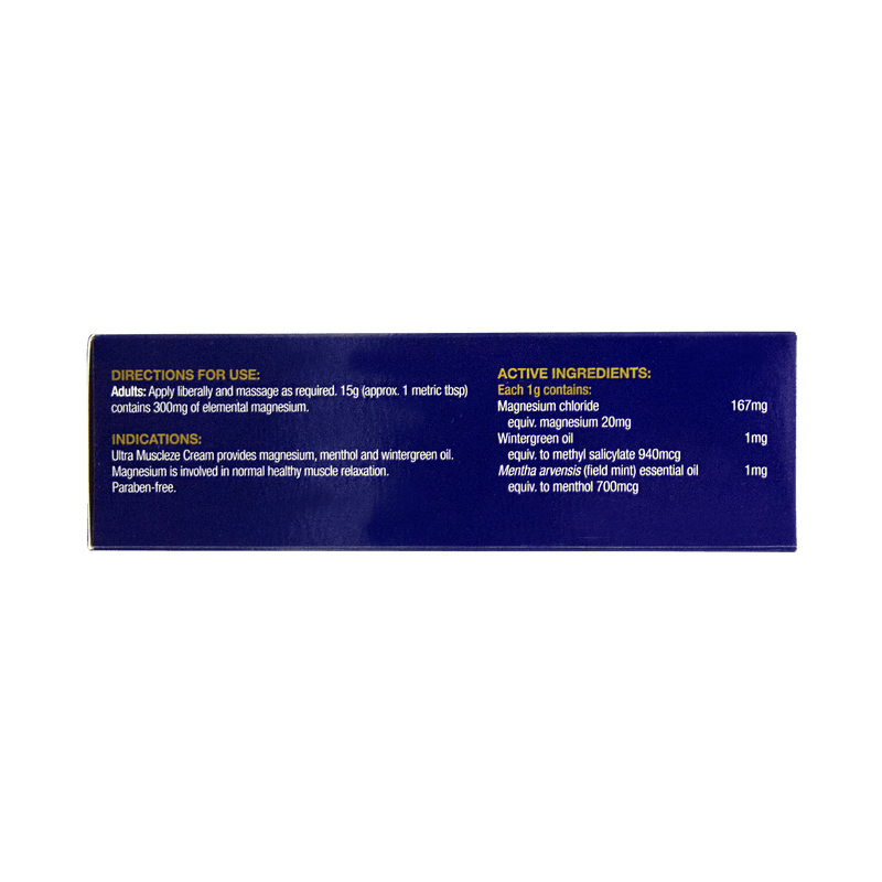 BioCeuticals Ultra Muscleze Cream 100g - Vital Pharmacy Supplies