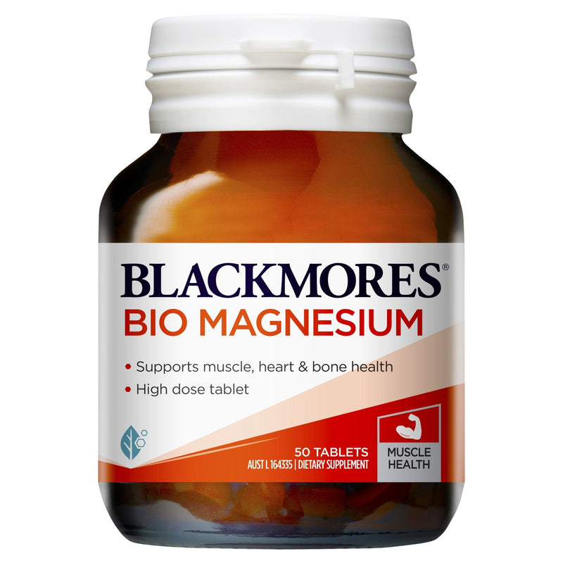 Blackmores Bio Magnesium 50 Tablets - Vital Pharmacy Supplies