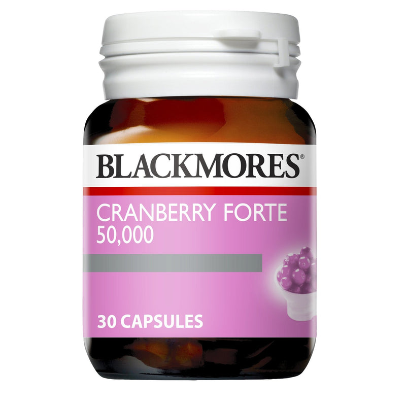 Blackmores Cranberry Forte 30 Capsules - Vital Pharmacy Supplies