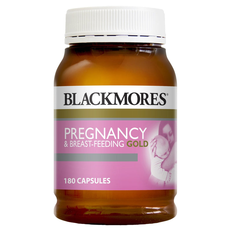 Blackmores Preg+Breastfeed Gold 180 Capsules - Vital Pharmacy Supplies