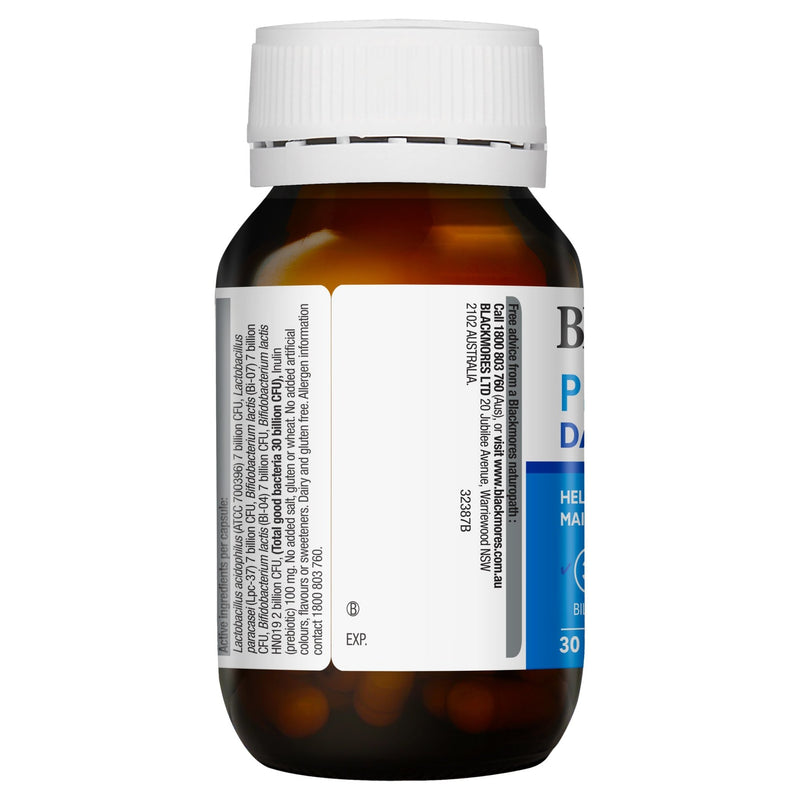 Blackmores Probiotics + Daily Health 30 Capsules - Vital Pharmacy Supplies