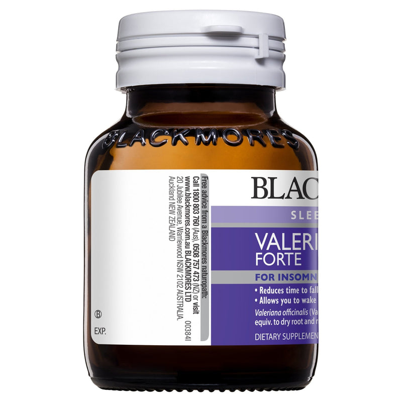 Blackmores Valerian Forte 60 Tablets - Vital Pharmacy Supplies