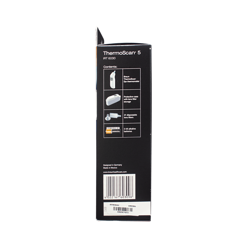 Braun ThermoScan® 5 IRT 6030 - Vital Pharmacy Supplies