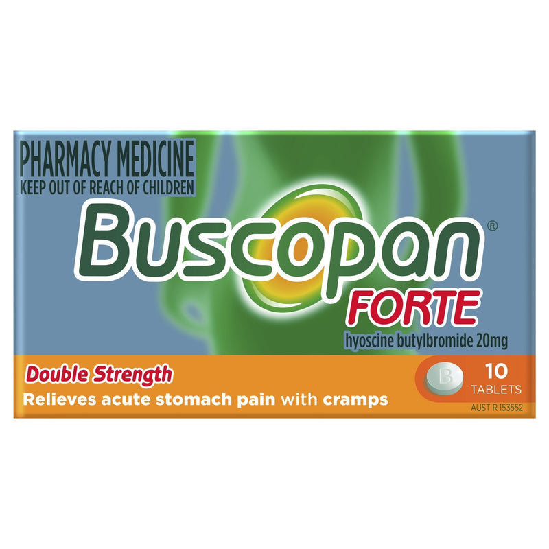 Buscopan Forte Tablets 10 Pack - Vital Pharmacy Supplies