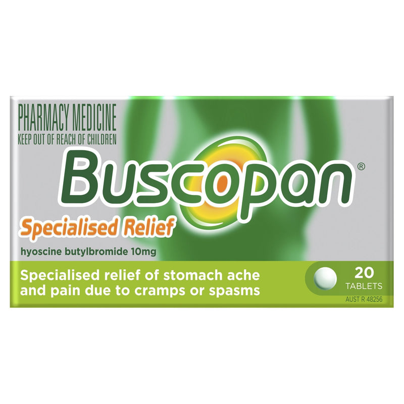 Buscopan Tablets 20 Pack - Vital Pharmacy Supplies