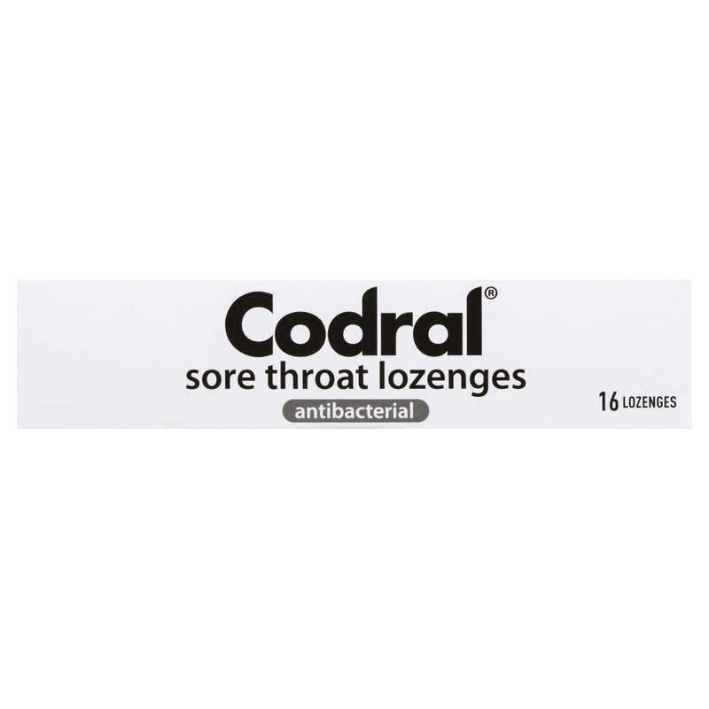 Codral Sore Throat Lozenges Antibacterial Menthol 16 Pack - Vital Pharmacy Supplies