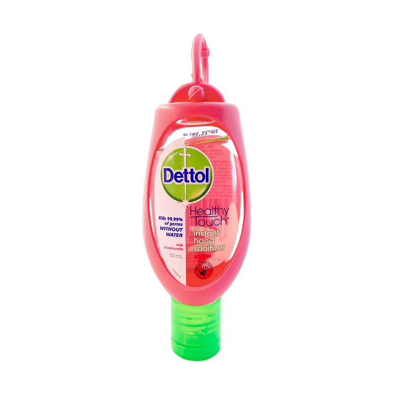 Dettol Hand Sanitiser Pink Clip 50mL - Vital Pharmacy Supplies