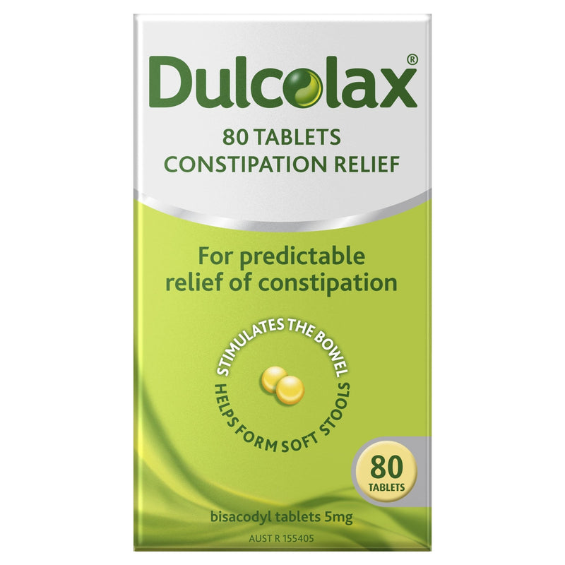 Dulcolax Tablets 80 Pack - Vital Pharmacy Supplies