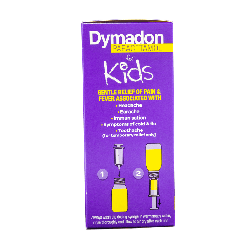 Dymadon for Kids 2-12 Years Orange 100mL - Vital Pharmacy Supplies