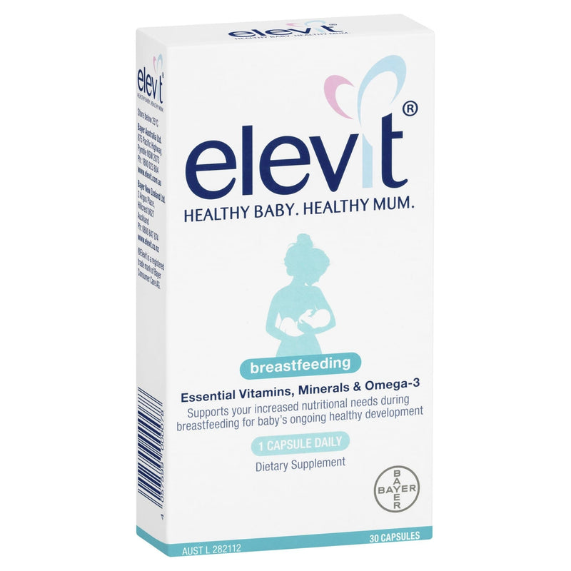Elevit Breastfeeding Multivitamin Capsules 30 Capsules - Vital Pharmacy Supplies