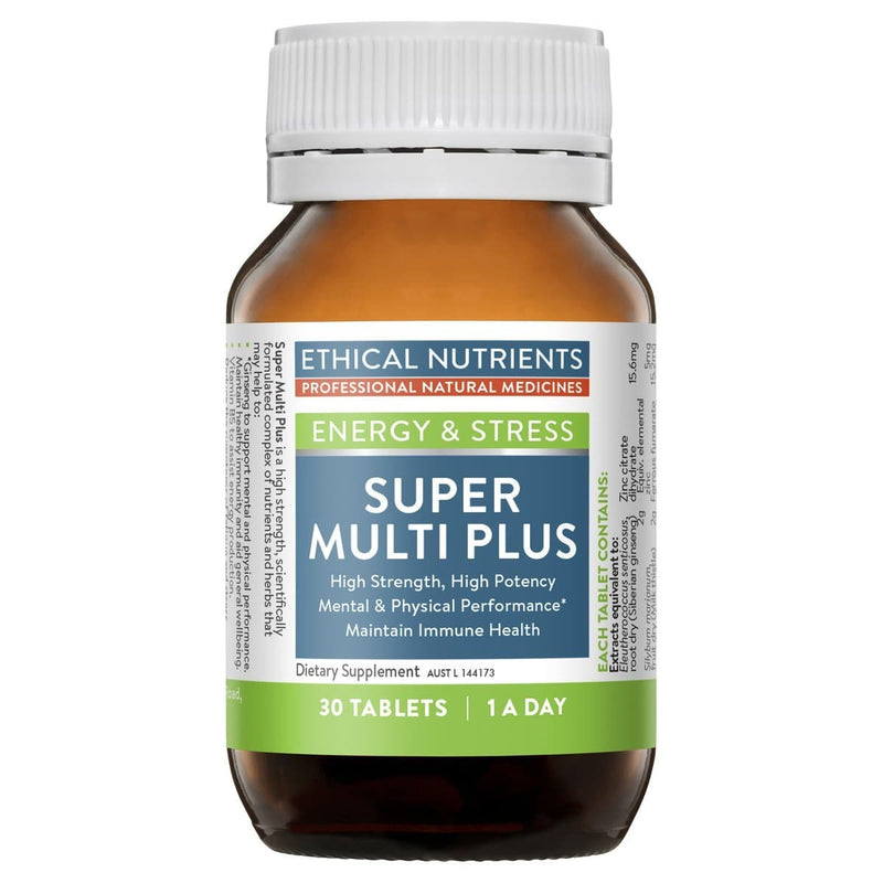 Ethical Nutrients Super Multi Plus Tablets 30 Tablets - Vital Pharmacy Supplies