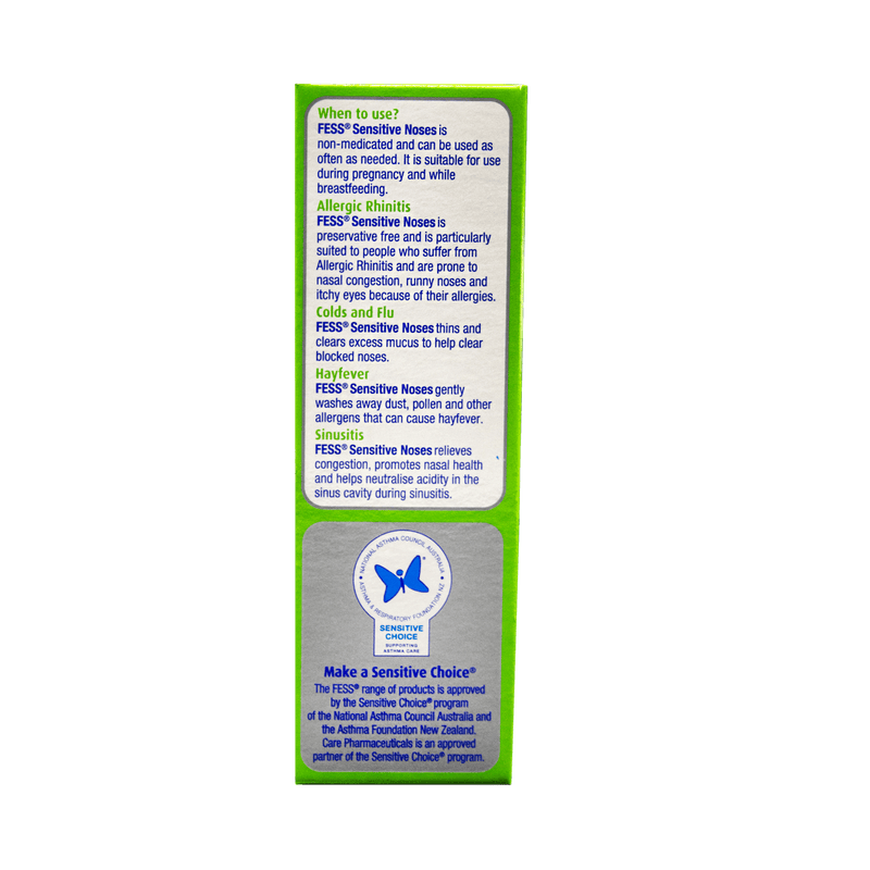 FESS Sensitive Noses Nasal Spray 30mL - Vital Pharmacy Supplies