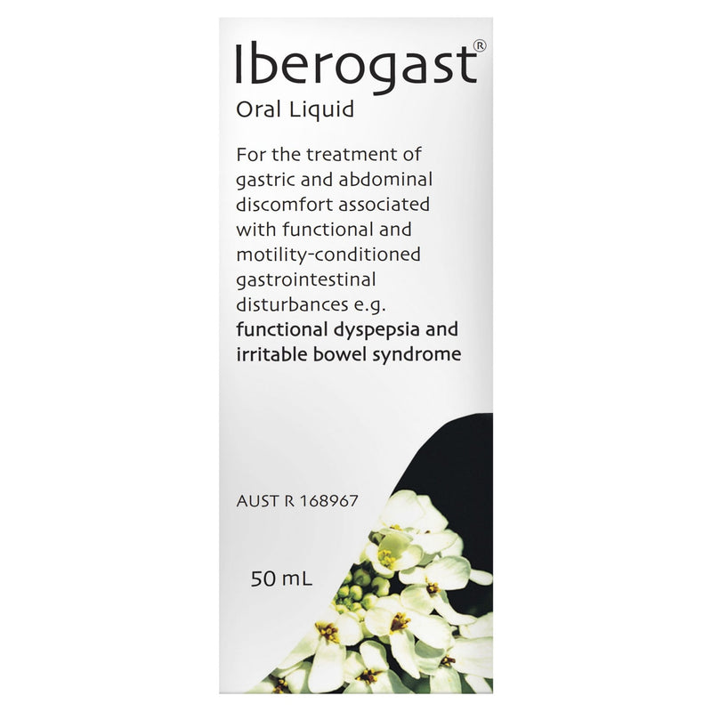 Iberogast Functional Digestive Symptom Relief Herbal Liquid 50mL - Vital Pharmacy Supplies