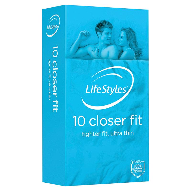 LifeStyles Closer Fit Condoms 10 Pack - Vital Pharmacy Supplies