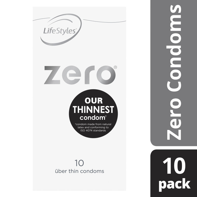 LifeStyles Zero Condoms 10 Pack - Vital Pharmacy Supplies