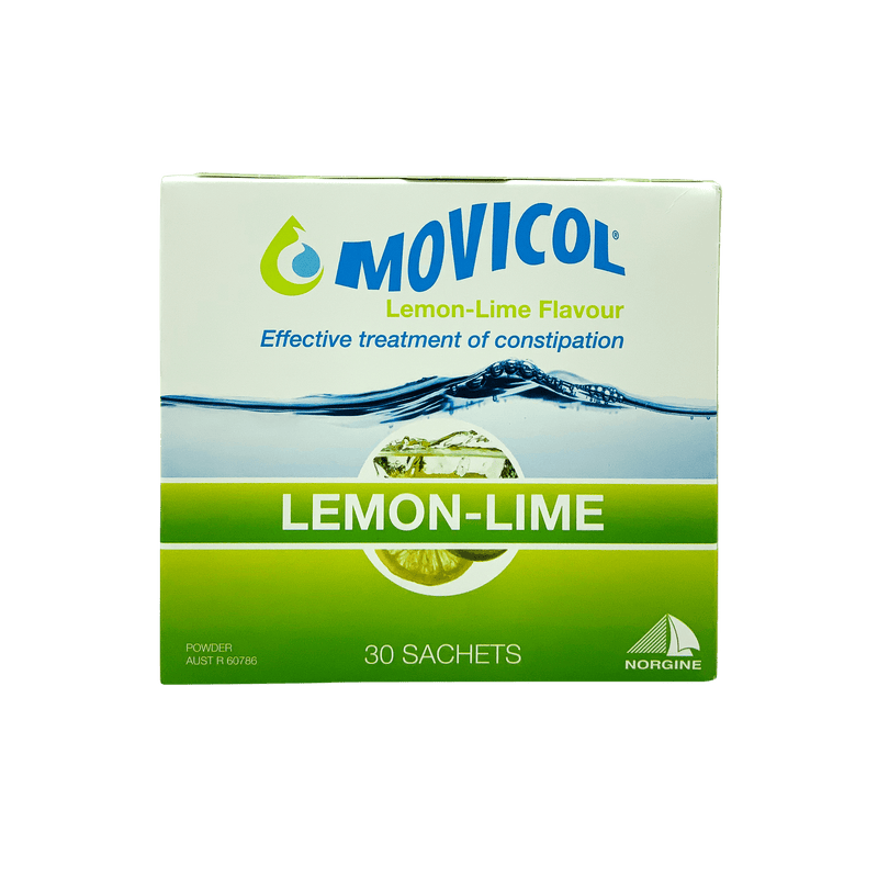 Movicol Lemon Lime Flavour Sachets for Adults - Vital Pharmacy Supplies