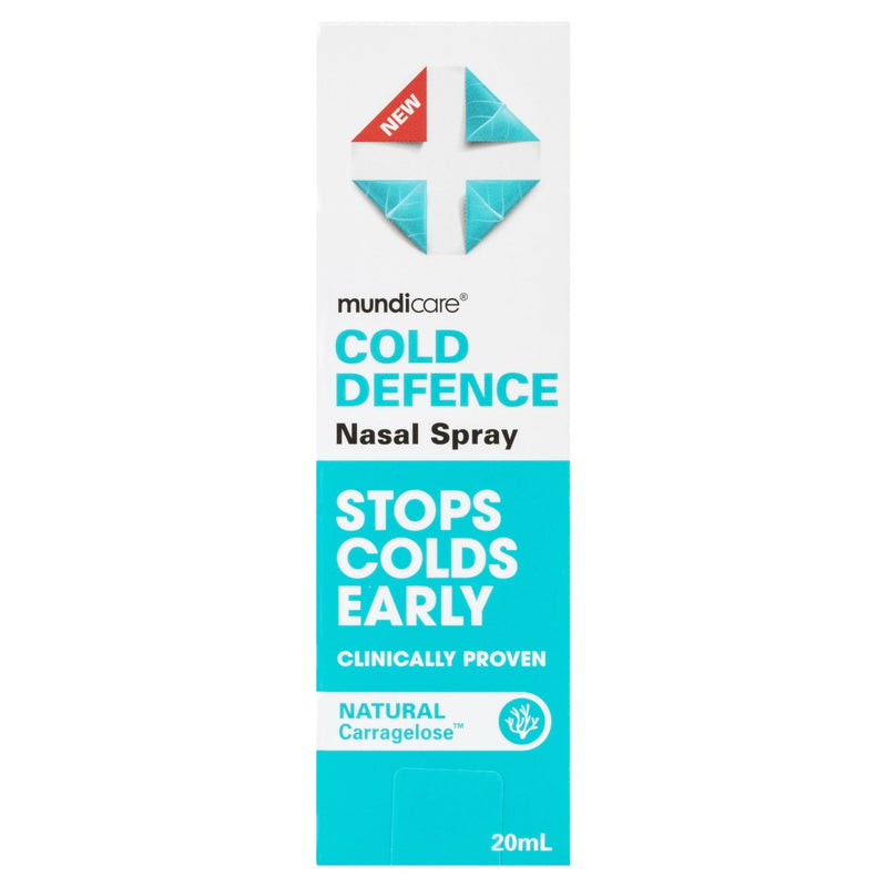 Mundicare Cold Defence Nasal Spray 20mL - Vital Pharmacy Supplies