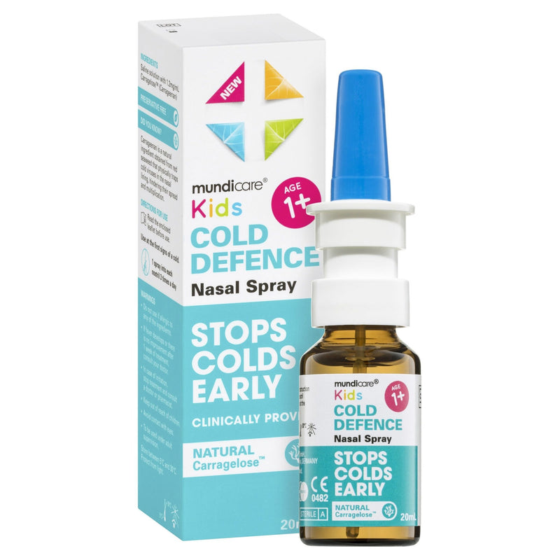 Mundicare Kids Cold Defence Nasal Spray 20mL - Vital Pharmacy Supplies