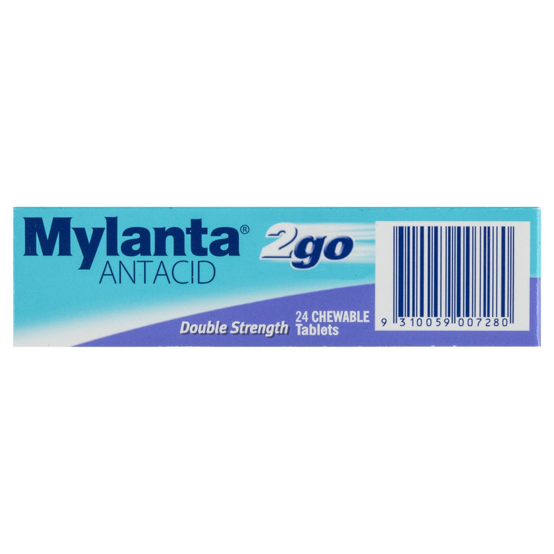 Mylanta 2go Antacid 24 Tablets - Vital Pharmacy Supplies