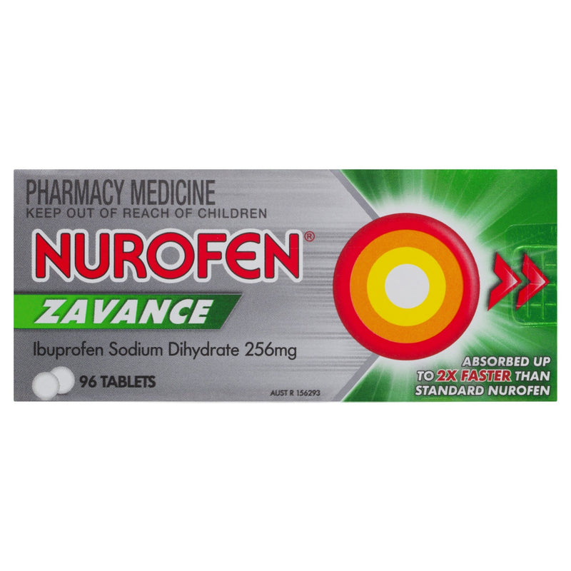 Nurofen Zavance Tablets 96 Tablets - Vital Pharmacy Supplies