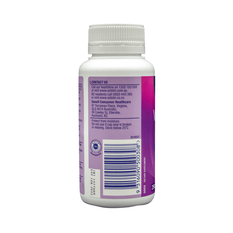 Ostelin Vitamin D3 1000IU Capsules 250 Capsules - Vital Pharmacy Supplies
