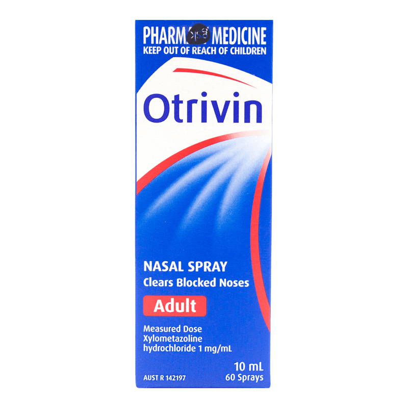 Otrivin Adult Nasal Spray 10ML - Vital Pharmacy Supplies