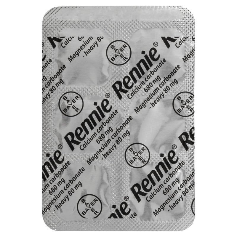 Rennie Indigestion and Heartburn Relief Spearmint 24 Chewable Tablets - Vital Pharmacy Supplies