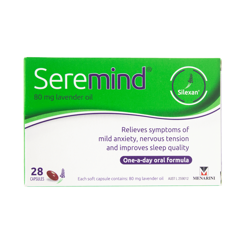 Seremind Lavender Oil 28 Capsules - Vital Pharmacy Supplies