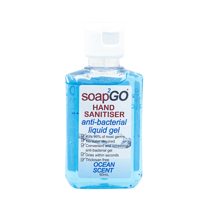 SOAP2GO Antibacterial Hand Sanitiser 60mL - Vital Pharmacy Supplies