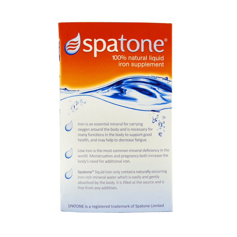 SpaTone 100% Natural Iron Supplement Sachets 14 Sachets - Vital Pharmacy Supplies