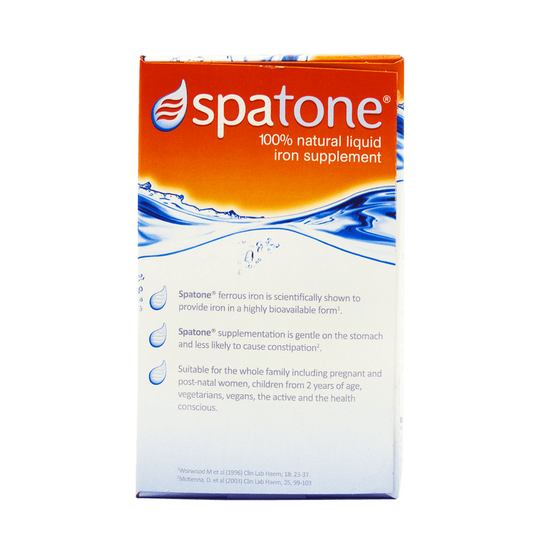 SpaTone 100% Natural Iron Supplement Sachets 28 Sachets - Vital Pharmacy Supplies