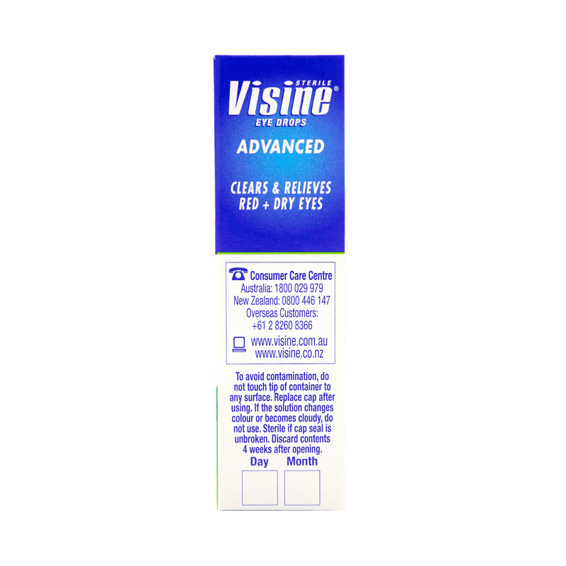VISINE Advanced Eye Drops - Vital Pharmacy Supplies