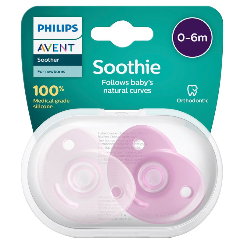Avent Soothie 0-6 Months 2 Pack - VITAL+ Pharmacy