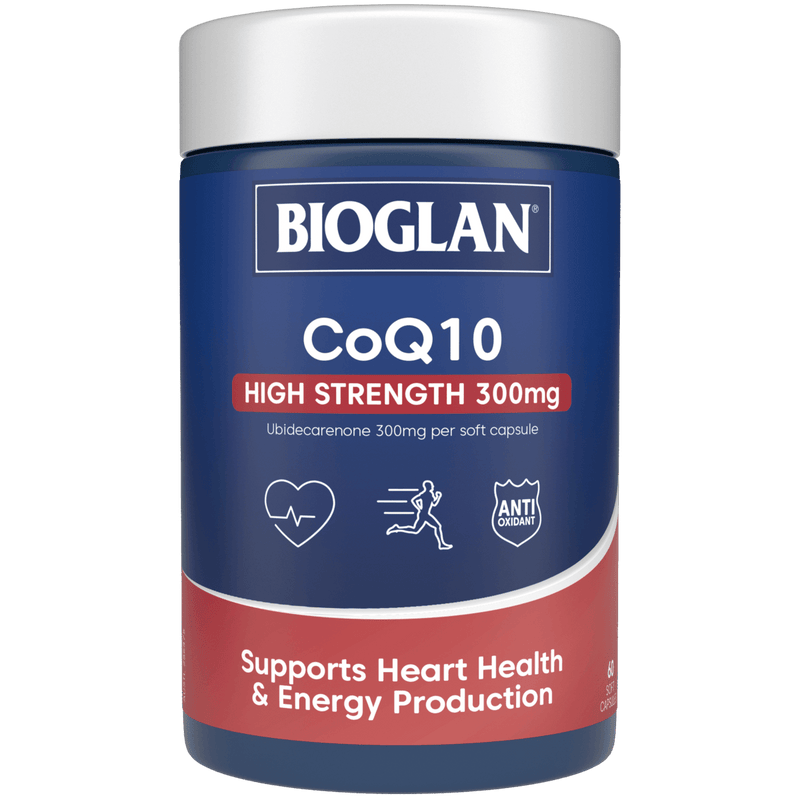 Bioglan CoQ10 300mg 60 Capsules - VITAL+ Pharmacy