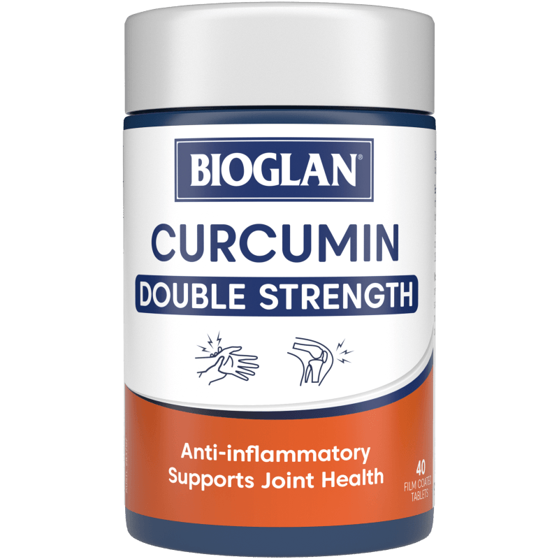 Bioglan Curcumin Double Strength 1200mg 40 Tablets - VITAL+ Pharmacy