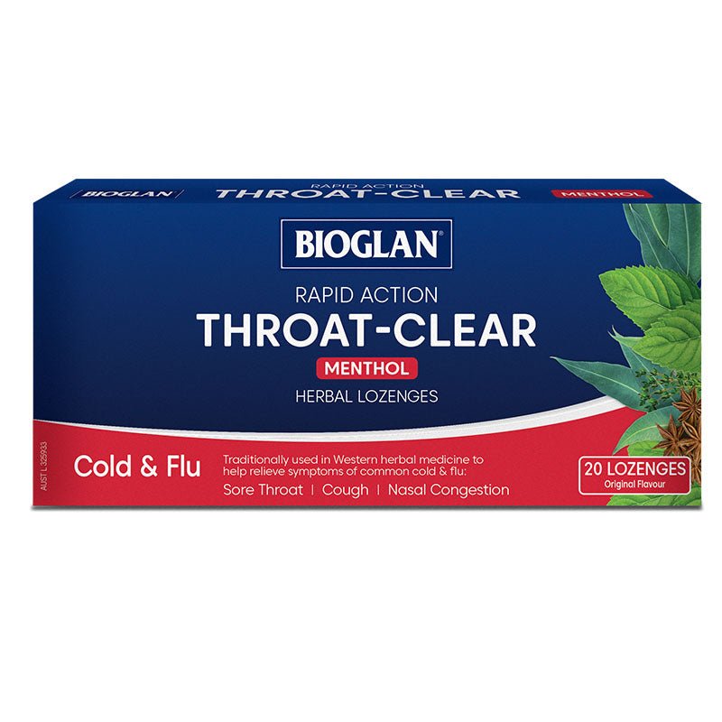 Bioglan Throat Clear Original 20 Lozenges - VITAL+ Pharmacy