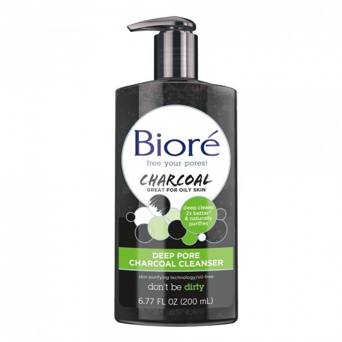 Biore Deep Pore Charcoal Cleanser 200mL - VITAL+ Pharmacy