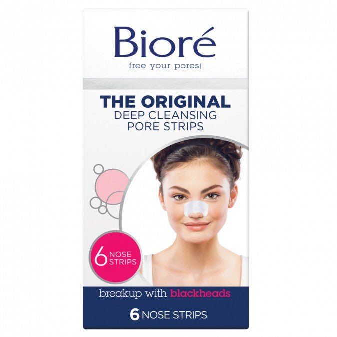 Biore Original Deep Cleansing Pore Strips 6 Pack - VITAL+ Pharmacy