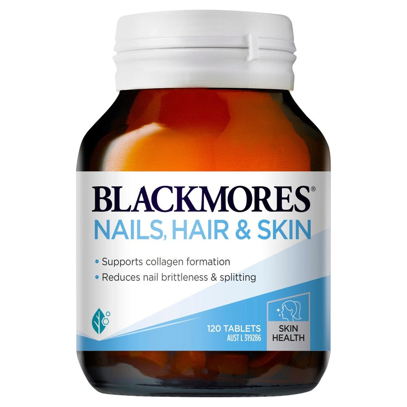 Blackmores Nails Hair + Skin 120 Tablets - VITAL+ Pharmacy