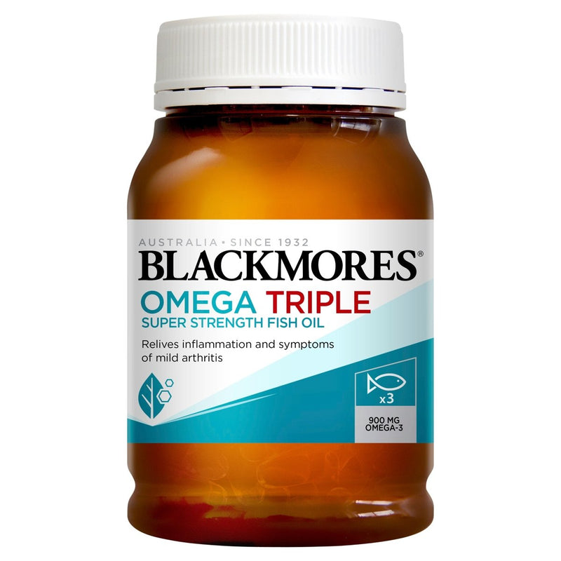 Blackmores Omega Triple Super Strength Fish Oil 150 Capsules - VITAL+ Pharmacy