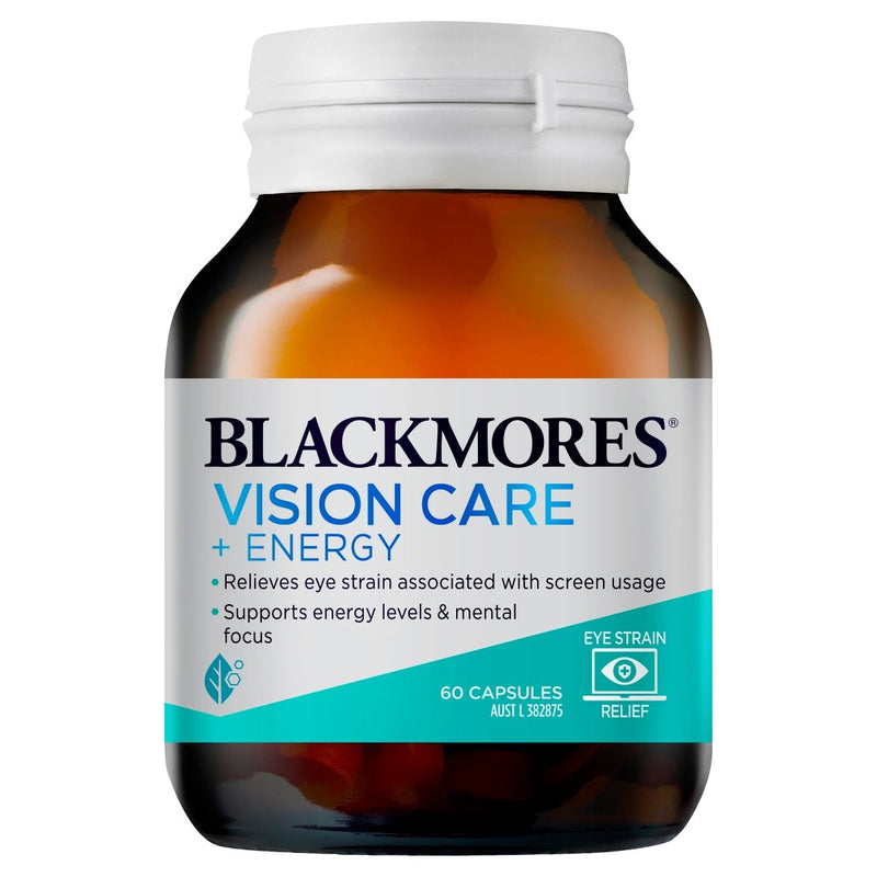 Blackmores Vision Care + Energy 30 Tablets - VITAL+ Pharmacy