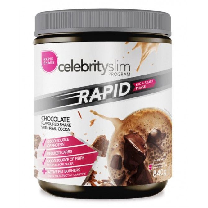 Celebrity Slim Rapid Chocolate 840g - VITAL+ Pharmacy