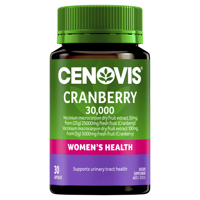 Cenovis Cranberry 30,000 30 Capsules - VITAL+ Pharmacy