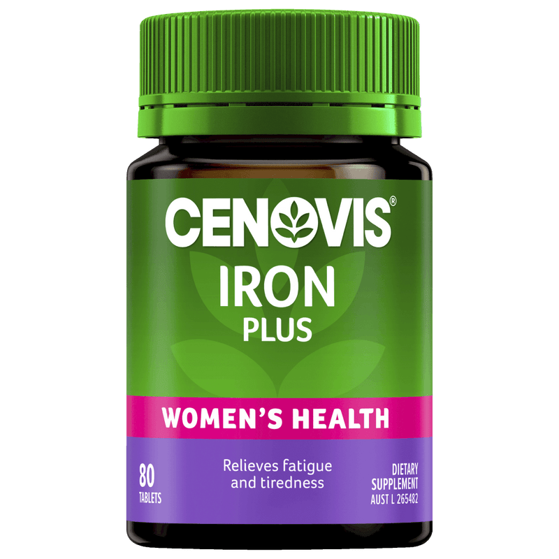Cenovis Iron Plus 80 Tablets - VITAL+ Pharmacy