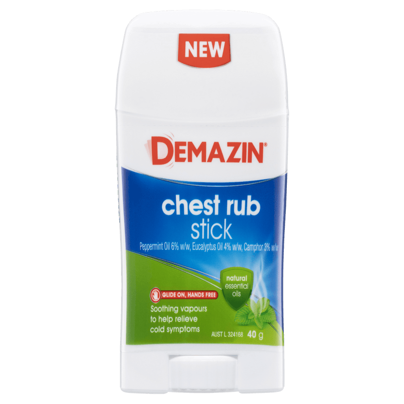 Demazin Chest Rub Stick 40g - VITAL+ Pharmacy