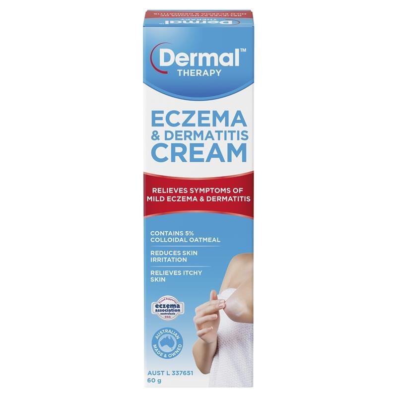 Dermal Therapy Eczema & Dermatitis Cream 60g - VITAL+ Pharmacy