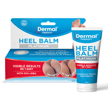 Dermal Therapy Heel Balm Platinum 125g - VITAL+ Pharmacy